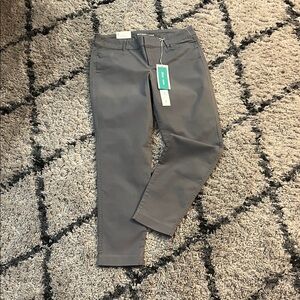 NWT Old Navy Gray Pixie Chinos